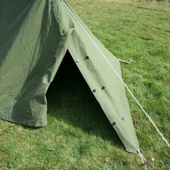 1943 US Army WW2 Shelter Halves x 2 ( pup tent) Canvas Only