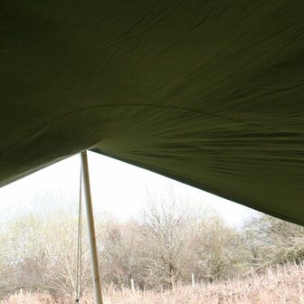 US Army Mess Tent Shelter with Poles, Pegs and Guy ropes Complete