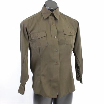 US Womens Officers OD 51 Shirt For A Class Uniform