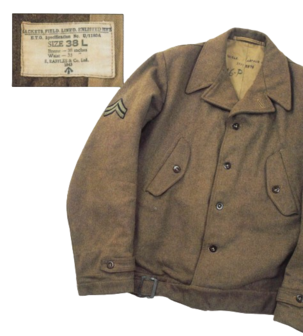 US M-1944 wool field jacket