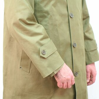 M1938 Dismounted Raincoat Rubberised WW2 US Trench Coat