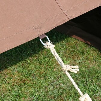 British Brown Officers Flysheet Canopy Canvas Only Brown