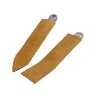 US WW2 Leather sheath holders for Knife and Fork mess set