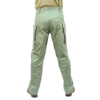 WW2 US Army HBT Trousers. Light Tone Green OD3