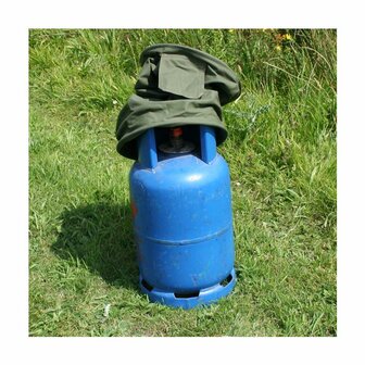7kg Gas Bottle Green Canvas Cover