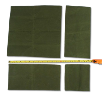 Canvas Repair Patches For US Army WW2 Canvas Tents, Shelters and Tarps
