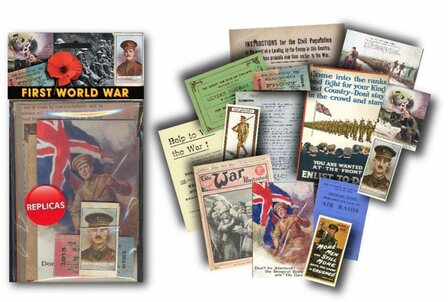First World War memorabilia pack