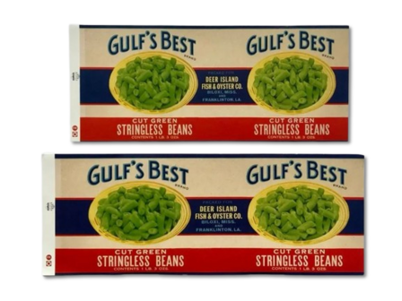 Can Label Gulf&#039;s Best String Beans
