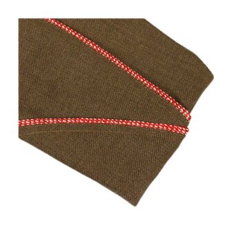 US Army WW2 Engineers Garrison Cap OD. Overseas Cap