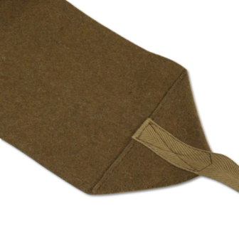 WW1 British Army Puttees, Brown Woollen Long Putties