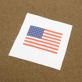 Cloth 48 Star Flag Arm Patch