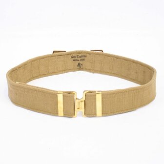 1937 Khaki Webbing Belt
