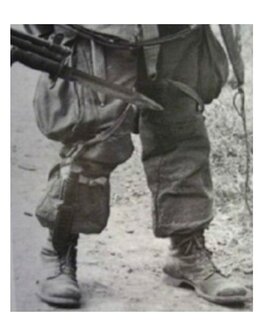 ww2 USGI Cot Straps (Paratrooper Leg Straps) Extra Long