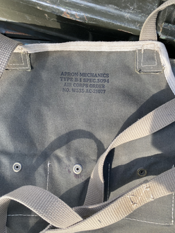 WW2 USAAF Apron-Mechanic Type B-1 Reproduction