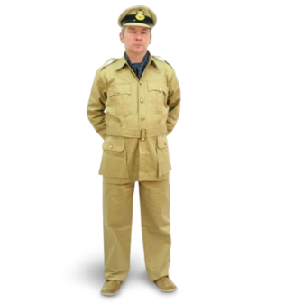 KD Trouser Khaki Drill Desert WW2 British Army (SAS Rogue Hero&#039;s)