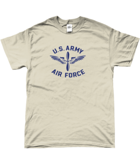 USAAF PT SHIRT  BASIC unbleached cotton