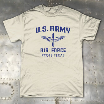 USAAF PT SHIRT PYOTE TEXAS FIELD