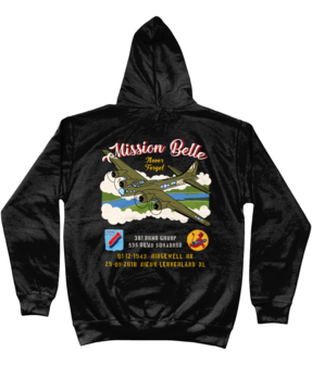 Hoodie zonder rits Mission Belle