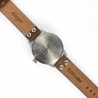 German Luftwaffe Aviator Service Watch - The Beobachtungsuhr - Brown