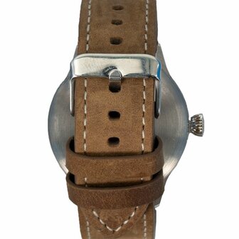 German Luftwaffe Aviator Service Watch - The Beobachtungsuhr - Brown