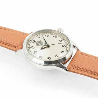 British RAF Service Watch - The Airman Pilot&#039;s Watch - Brown Strap