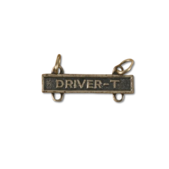 WW2 US Army Driver T Tracked Qualification Bar
