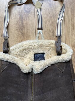 B-3 Shearling Flying Jacket &amp; Trousers Set &ndash; Maatwerk Replica (Particulier Aanbod)