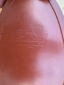 US Russet Brown Low Quarter Shoes