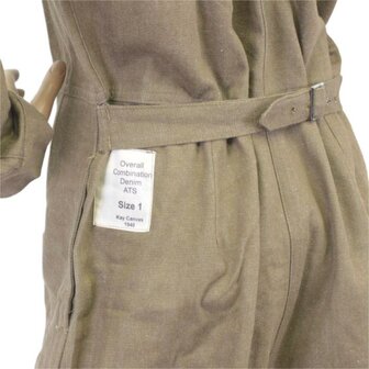ATS Denim Overall (Auxiliary Territorial Service) Combination