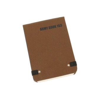 WW2 Army Book AB153 &ndash; Field Message Pad (Reproductie / Display)