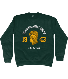 Sweater_WAC_ForrestGreen_kleuropdruk