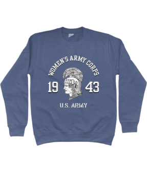 WW2 Women&rsquo;s Army Corps (WAC) 1943 Sweater &ndash; Witte Opdruk U.S. Army