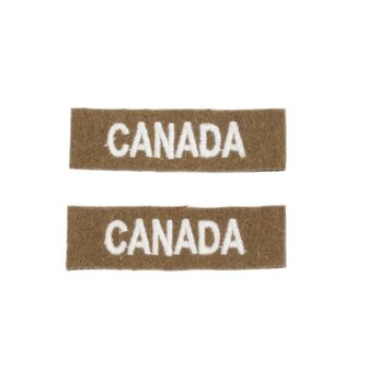 WW2 Canadian Shoulder Titles