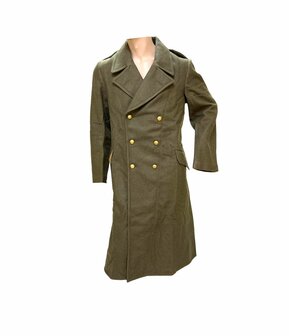 British 1939 Pattern Greatcoat &ndash; Interior with lining and pockets WWII reproduction