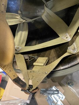 US M1C Paratrooper Helmet Repro &ndash; 101st Airborne 506th PIR Easy Company