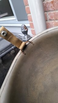 Originele WW2 US M1C Paratrooper Helm &ndash; Inland 1941 / Firestone Liner