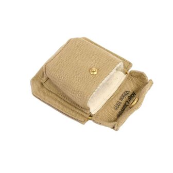 1937 Pattern Compass Pouch met viltvoering &ndash; Interior of 1937 Pattern Compass Pouch with felt lining