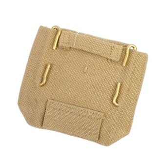 1937 Pattern Compass Pouch met viltvoering &ndash; Interior of 1937 Pattern Compass Pouch with felt lining