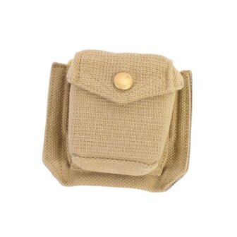 1937 Pattern Compass Pouch met viltvoering &ndash; Interior of 1937 Pattern Compass Pouch with felt lining