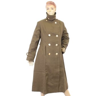 WAC Greatcoat reproductie gedragen op mannequin &ndash; WAC Greatcoat reproduction on mannequin