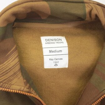 Front view Denison camouflage hoodie