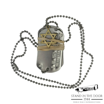 WW2 &quot;Dog Tag&quot; Star of David