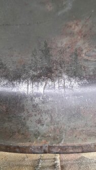 US Vietnam paratrooper helmet with Mitchell cover