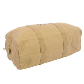 WD Holdall Small British WW2 made from khaki canvas &ndash; overview