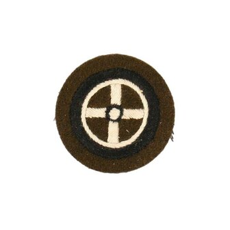 British Army WW2 Skill at Driving trade badge on wool felt