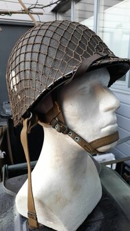 M2 Paratrooper Helmet, 101st 506th 2nd Bat. PIR E-Co Swivel Bail