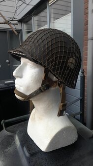 M2 Paratrooper Helmet, 101st 506th 2nd Bat. PIR E-Co Swivel Bail