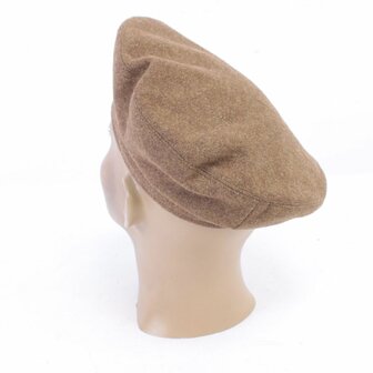 General Service Cap Small Crown side profile in brown wool back