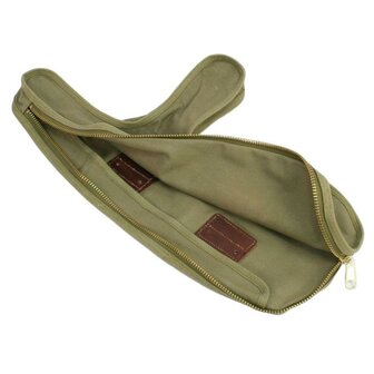 US M3 Grease Gun canvas transport cover with CAL .45 SUB M.G. M3 stencil