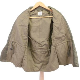 US WW2 Women's M43 Jacket front view Olive Drab reproduction